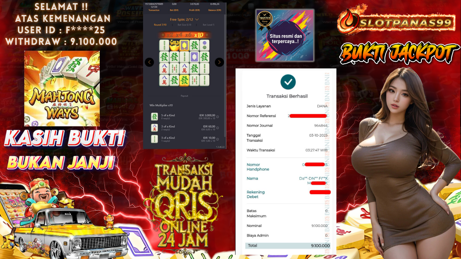 SLOTPANAS99 JACKPOT SLOT MAHJONG WAYS